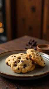 Chewy Sourdough Chocolate Chip Cookies final look