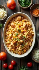 Chicken And Rice Casserole Recipe ingredients
