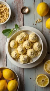 Easy Lemon Truffles Recipe ingtedients