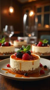 Easy No-Bake Mini Cheesecakes final look