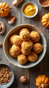 No-Bake Pumpkin Cheesecake Balls Recipe ingredients