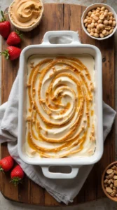 Peanut Butter Yogurt Frozen Bars Recipe ingredients