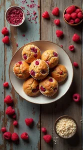 raspberry muffins recipe inggredients