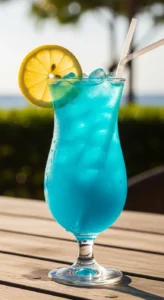 1. Blue Lagoon Cocktail