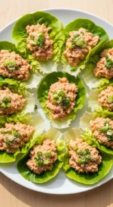 Spicy Tuna Lettuce Wraps