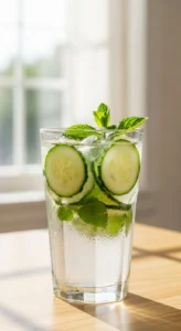 3. Cucumber Mint Refresher
