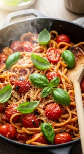 One-Pan Tomato Basil Pasta