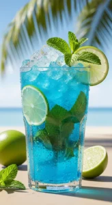 4. Blue Coconut Mojito