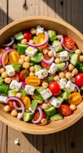  Mediterranean Chickpea Salad
