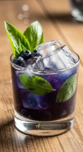 5. Blueberry Basil Smash