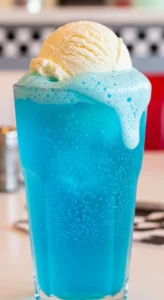 7. Blue Cream Soda Float