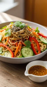 Asian Sesame Noodle Salad