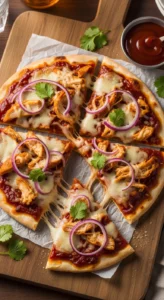 BBQ Chicken Flatbread Pizza