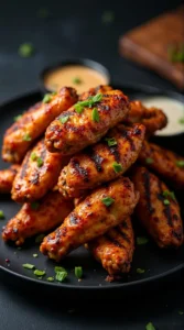 Cajun Grilled Chicken Wings Recipe final