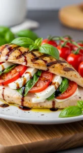 Caprese Stuffed Chicken