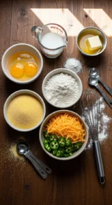 Cheddar Jalapeno Cornbread Recipe  cooking