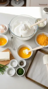 Cheese Egg Cloud Keto Bread Recipe cooking
