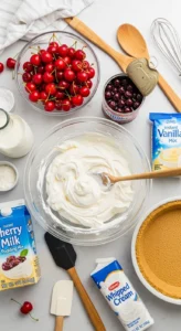 Cherry Delight Dessert Recipe cooking