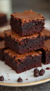 Chocolate Fudge Brownies Recipe final