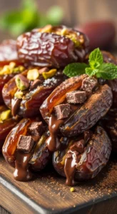 Chocolate Stuffed Dates final