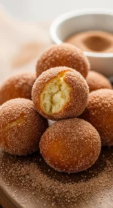 Cinnamon Baked Donut Holes finak