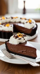 Dark Chocolate Silk Pie final