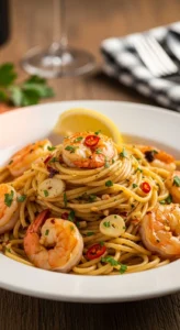 Garlic Butter Shrimp Pasta