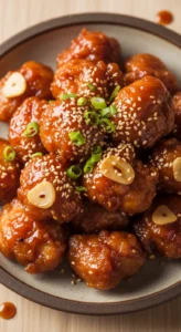 Honey Garlic Chicken Bites