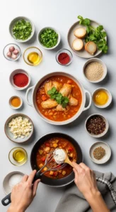 Indian Chicken Stew Recipe ingredients