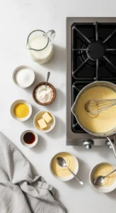 Instant Vanilla Pudding cooking
