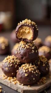 Keto Chocolate Peanut Butter Fat Bombs final