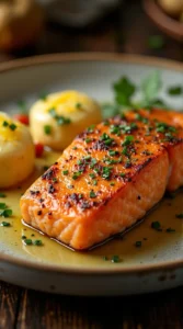 Keto Garlic Butter Salmon final