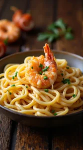 Keto Shrimp Alfredo final
