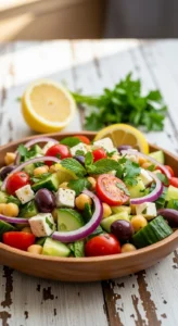 Mediterranean Chickpea Salad