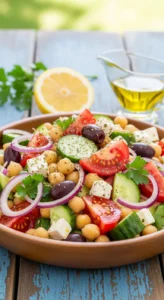 Mediterranean Chickpea Salad