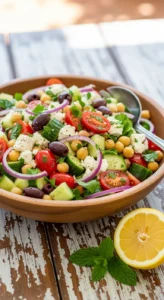 Mediterranean Chickpea Salad
