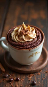 Nutella Stuffed Mug Cake final