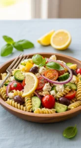 Pasta Salad with Lemon Herb Dressing