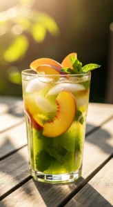 Peach Iced Green Tea