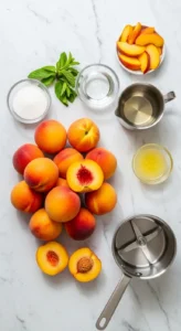 Peach Sorbet Recipe cook