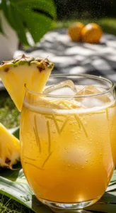 Pineapple Ginger Fizz
