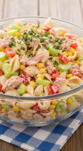Tuna Mayo Pasta Salad