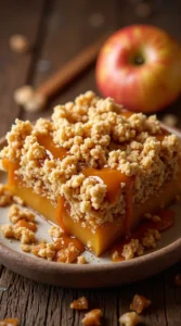 caramel apple crumble recipe final
