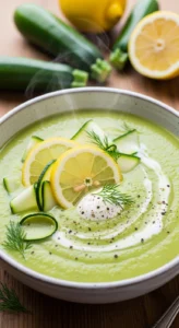 Zesty Lemon & Zucchini Velouté