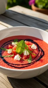 Watermelon & Feta Gazpacho