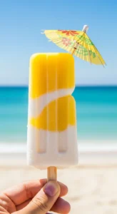 Pineapple Coconut Island Pops
