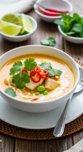 Thai-Inspired Chilled Coconut & Curry Soup