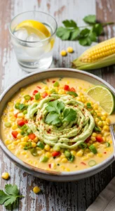 Zesty Chilled Corn Chowder