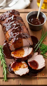 Bourbon BBQ Pork Tenderloin