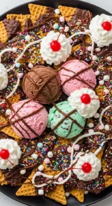 7. Ice Cream Nachos